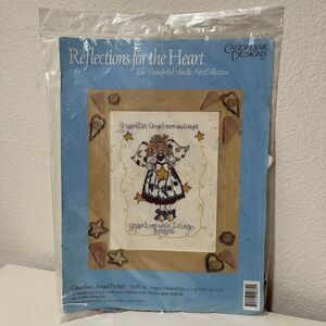 Candamar Designs Reflections for the Heart Guardian Angel Needle Art 50874 NEW